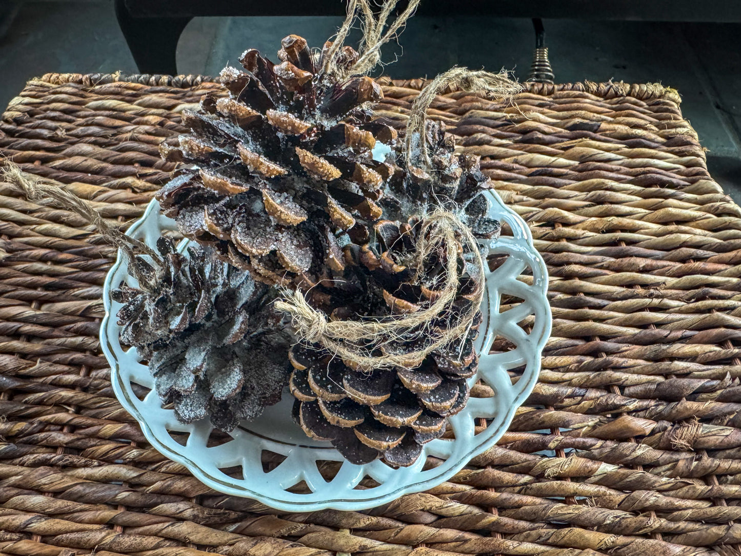 Pack of 10 - Whispering Pines Creations Eco-Friendly Pinecone Fire Starter